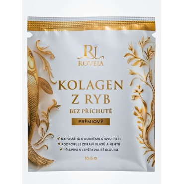 Prémiový kolagen z mořských ryb bez příchutě